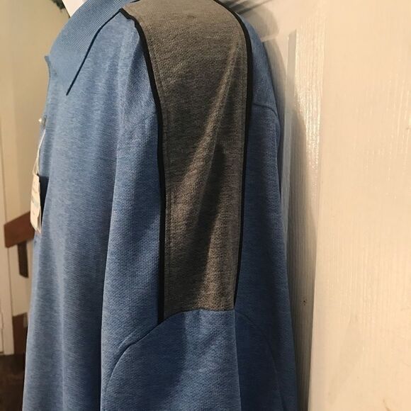 NWT Grand Slam Big & Tall XL/ GT Blue Polo - Picture 9 of 13